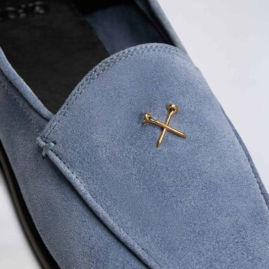 WOMEN'S METAL TEES SUEDE FLEX LOAFER - US 4514