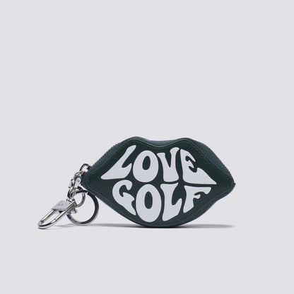 WOMEN'S LTD RELEASE LOVE G LEATHER COIN PURSE KEYCHAIN - US 0002