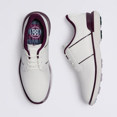 Snow / Dark Plum