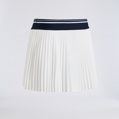 MICROPLEAT STRETCH WOVEN HIGHWAISTED SKORT - US 7173
