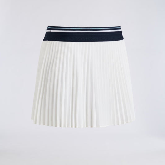 MICROPLEAT STRETCH WOVEN HIGHWAISTED SKORT - US 7173