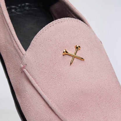WOMEN'S METAL TEES SUEDE FLEX LOAFER - US 7431