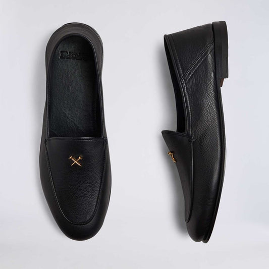 WOMEN'S METAL TEES LEATHER FLEX LOAFER - US 8634