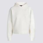 COTTON BLEND SCUBA HOODIE - US 2626