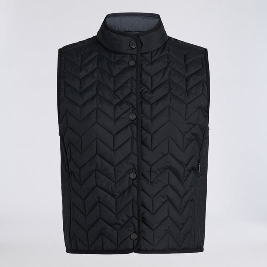 LIGHTWEIGHT CHEVRON QUILTED VEST - US 2273