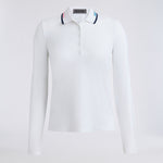 SILKY TECH NYLON LONG SLEEVE POLO - US 4604