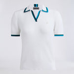 JOHNNY COLLAR COTTON BLEND RIB POLO - US 6522