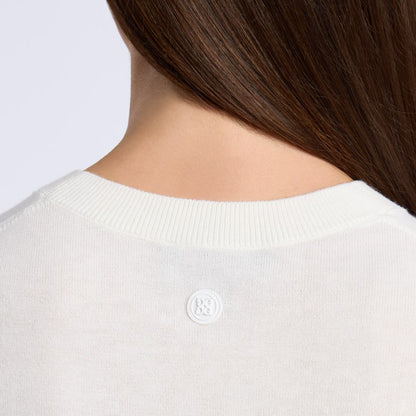 COOLING COTTON CREWNECK SWEATER - US 5232