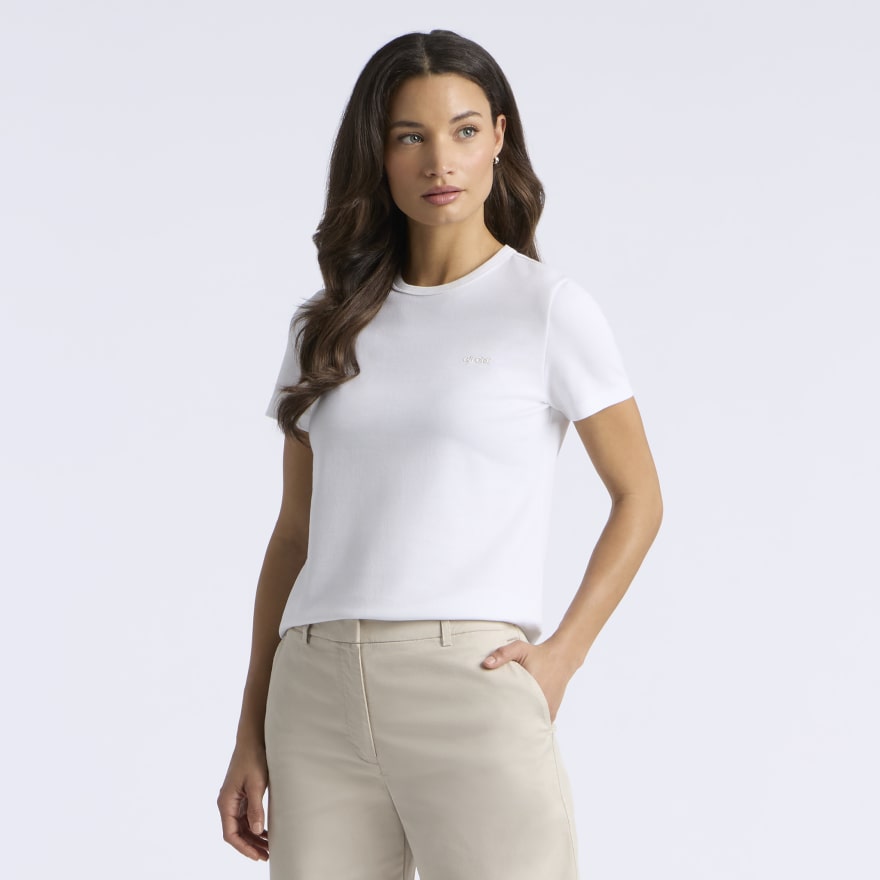 G/FORE EMBROIDERED COTTON TEE - US 5083
