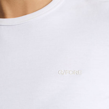 G/FORE EMBROIDERED COTTON TEE - US 5083