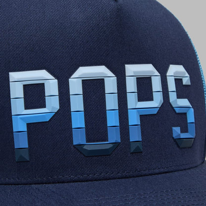 POPS GRADIENT TALL TRUCKER HAT - US 3061
