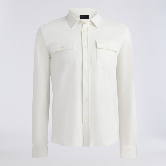 LTD RELEASE BRUSHED COTTON LONG SLEEVE SHIRT - US 5482