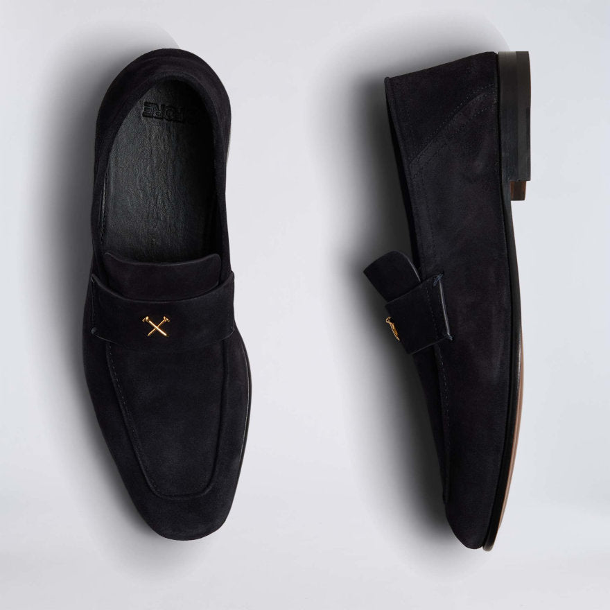 MEN'S METAL TEES SUEDE FLEX LOAFER - US 3940