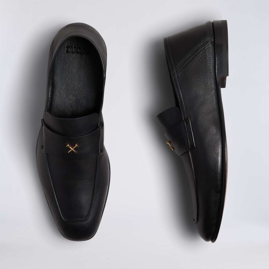 MEN'S METAL TEES LEATHER FLEX LOAFER - US 4843