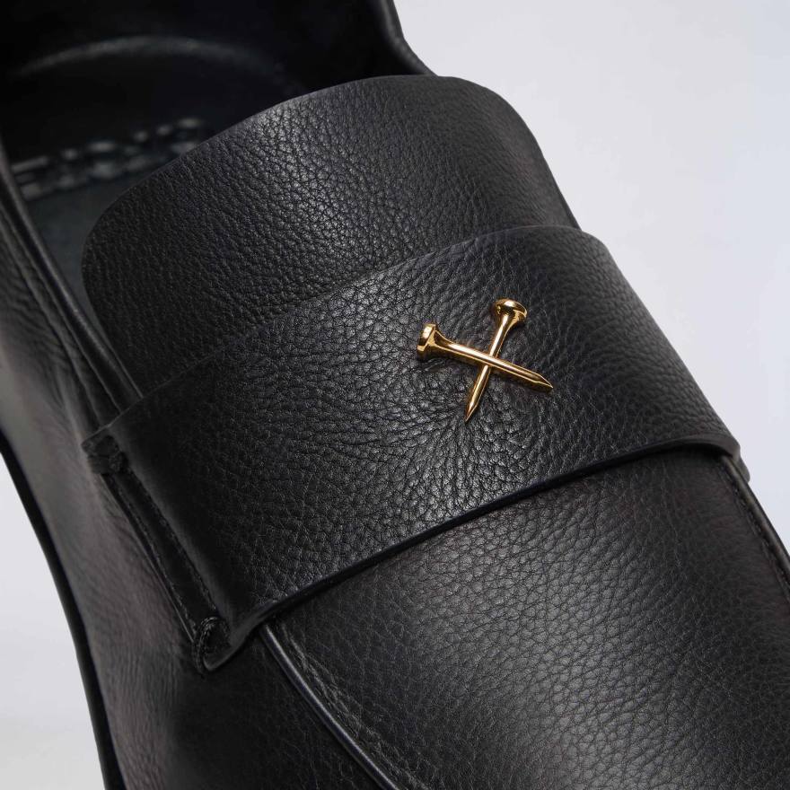 MEN'S METAL TEES LEATHER FLEX LOAFER - US 4843