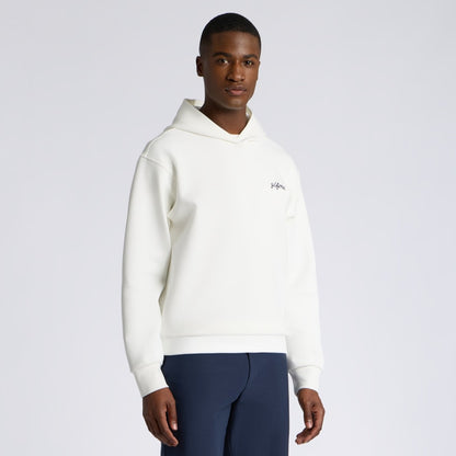 FORE CORNERS COTTON BLEND SCUBA HOODIE - US 4734