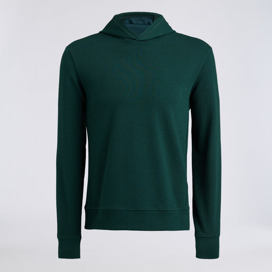 PEBBLE QUILTED HOODIE - US 0210