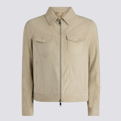 SUEDE TRUCKER JACKET - US 0780