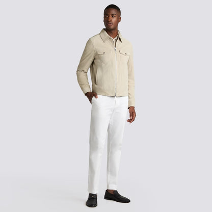 SUEDE TRUCKER JACKET - US 0780