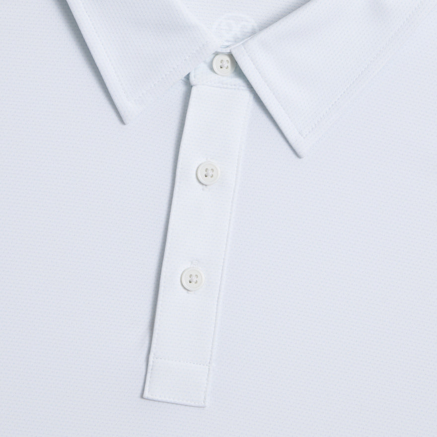 FINE STRETCH JACQUARD POLO - US 8891