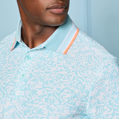 SCRIBBLE TECH JERSEY POLO - US 0633