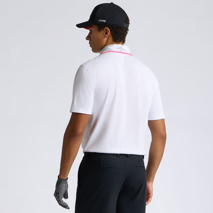 CAMO COLLAR PERFORMANCE PIQUÉ POLO - US 3012