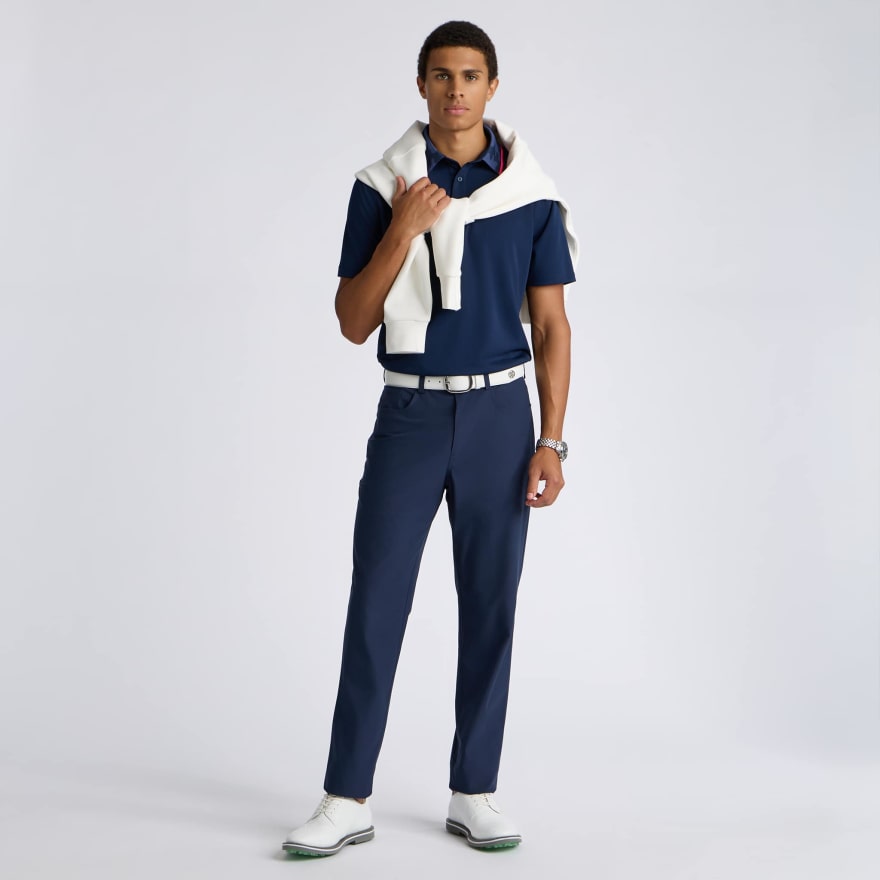CAMO COLLAR PERFORMANCE PIQUÉ POLO - US 8516