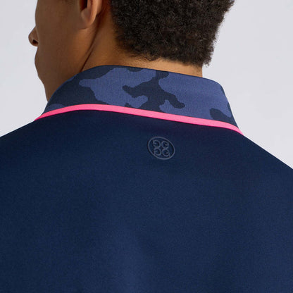CAMO COLLAR PERFORMANCE PIQUÉ POLO - US 8516
