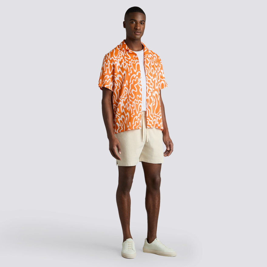 LTD RELEASE BEACHSIDE LINEN DRAWSTRING SHORT - US 7225
