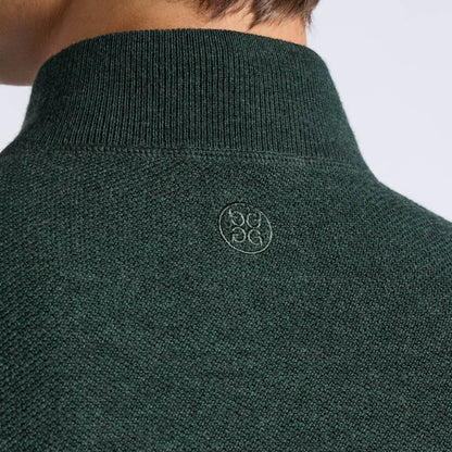 THE CLUB MERINO WOOL 1/4 ZIP SWEATER - US 3695