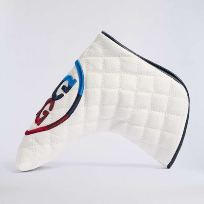 STRIPED CIRCLE G'S LEATHER BLADE HEADCOVER - US 7355