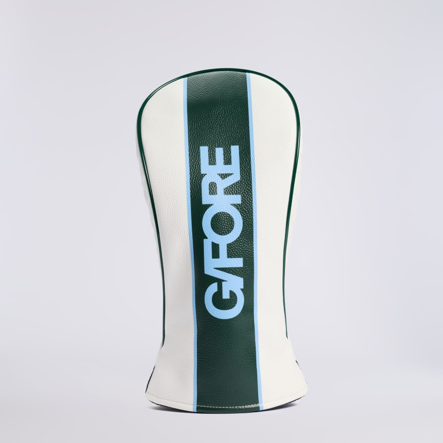 RETRO STRIPE LEATHER DRIVER HEADCOVER - US 7539