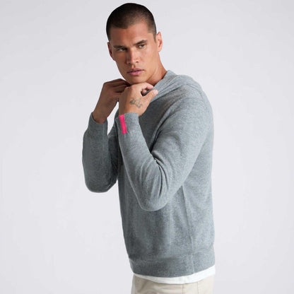 CASHMERE HOODED SWEATER - US 4915