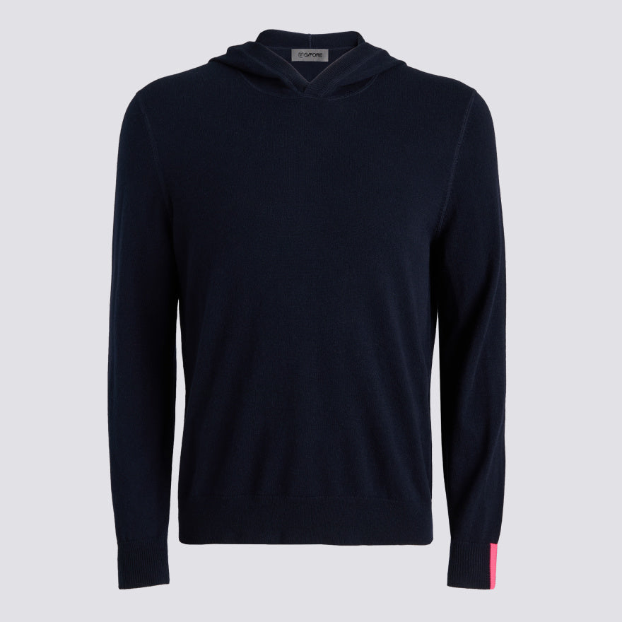 CASHMERE HOODED SWEATER - US 5704